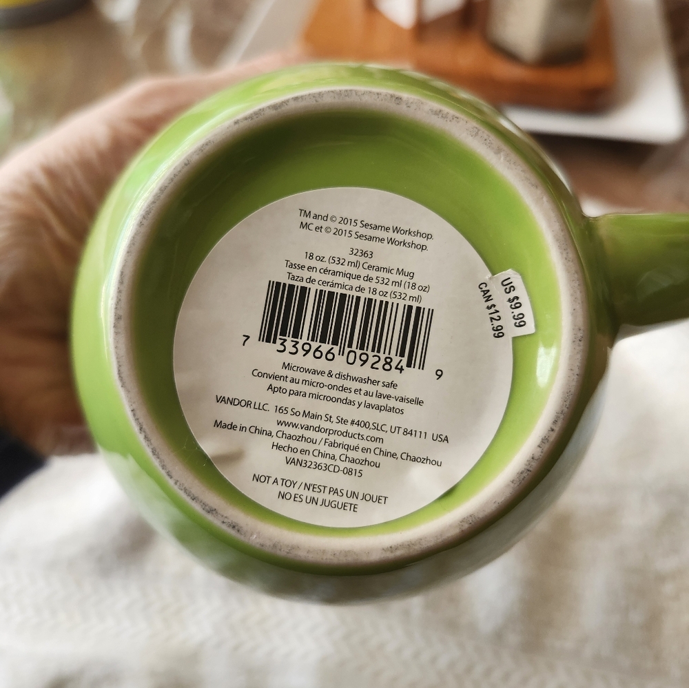 Sesame Street Oscar The Grouch  Mug - Picture 5 of 6